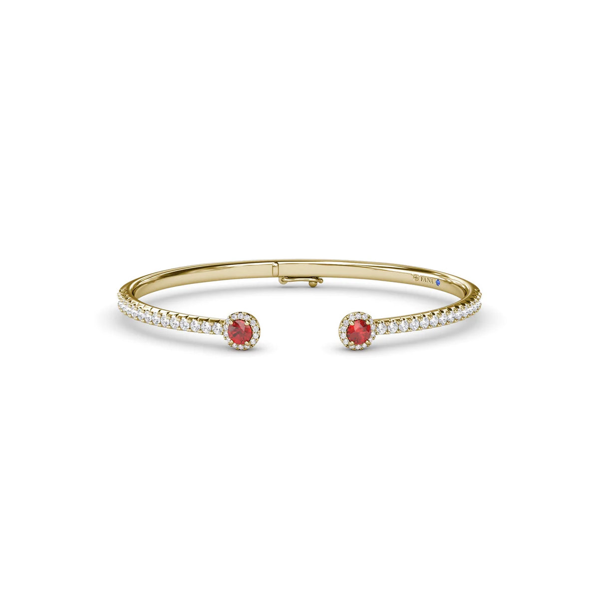 Halo Ruby and Bangle