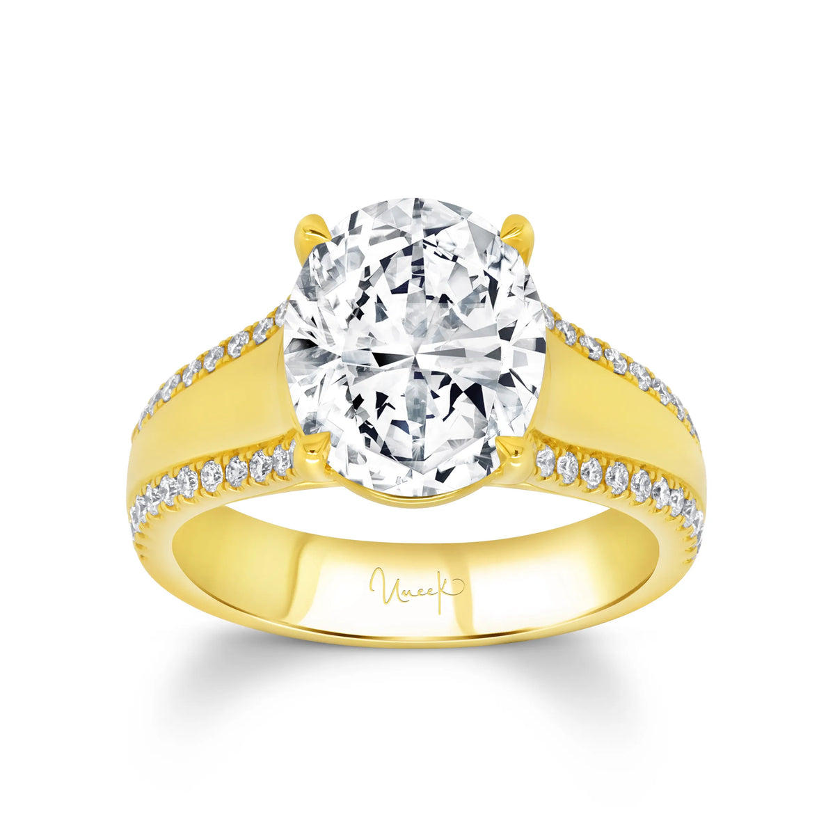 Uneek Signature Collection Engagement Ring