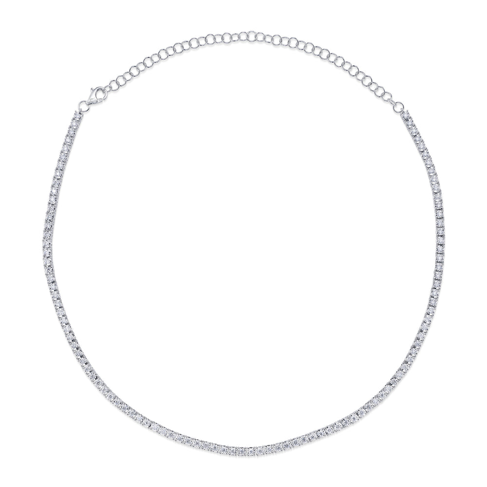 1.50Ct 14K W/G Diamond Tennis Bracelet/Choker