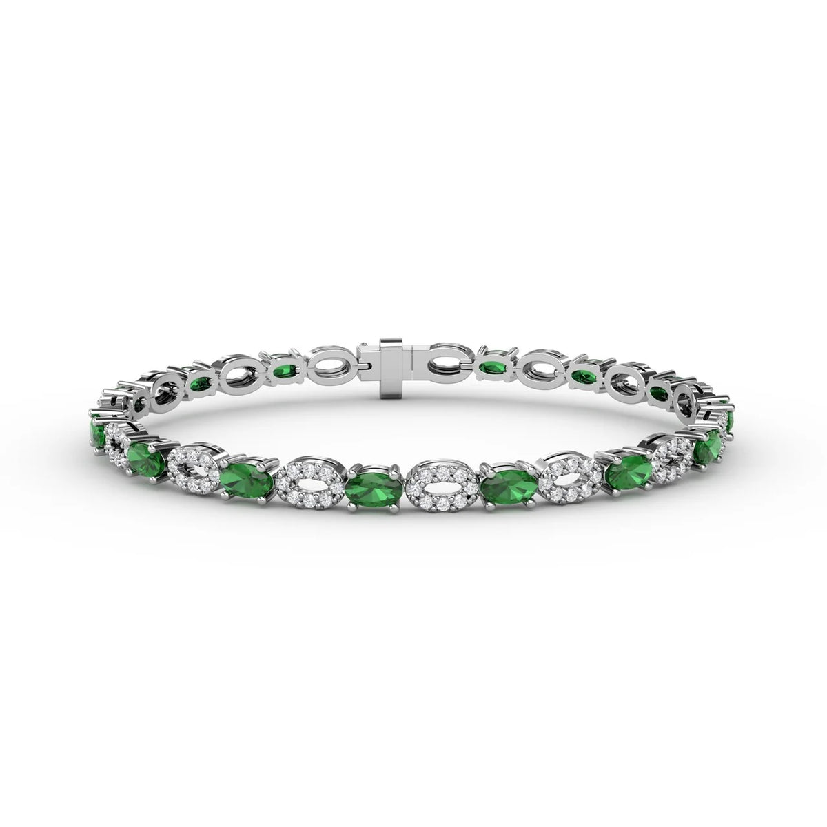 Interchanging Emerald and  Bracelet