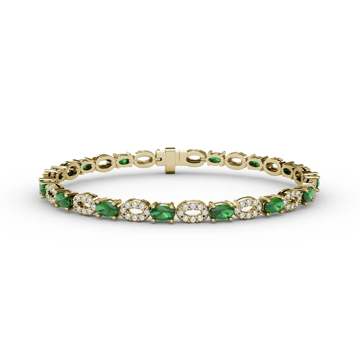 Interchanging Emerald and  Bracelet