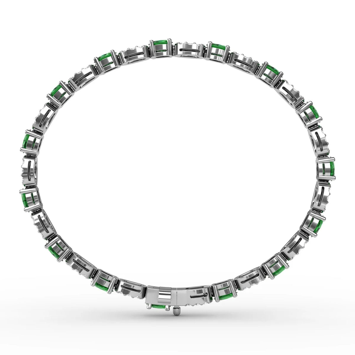 Interchanging Emerald and  Bracelet