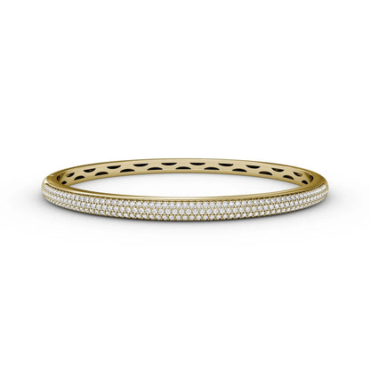 Three Row  Bangle