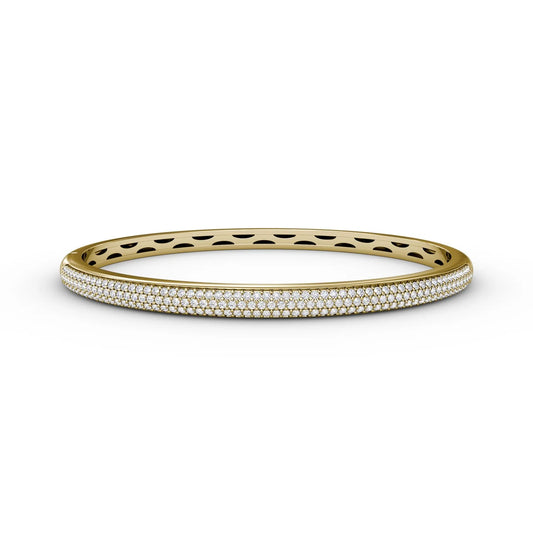 Three Row  Bangle