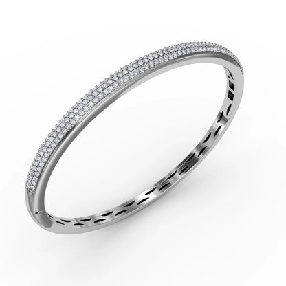 Three Row  Bangle