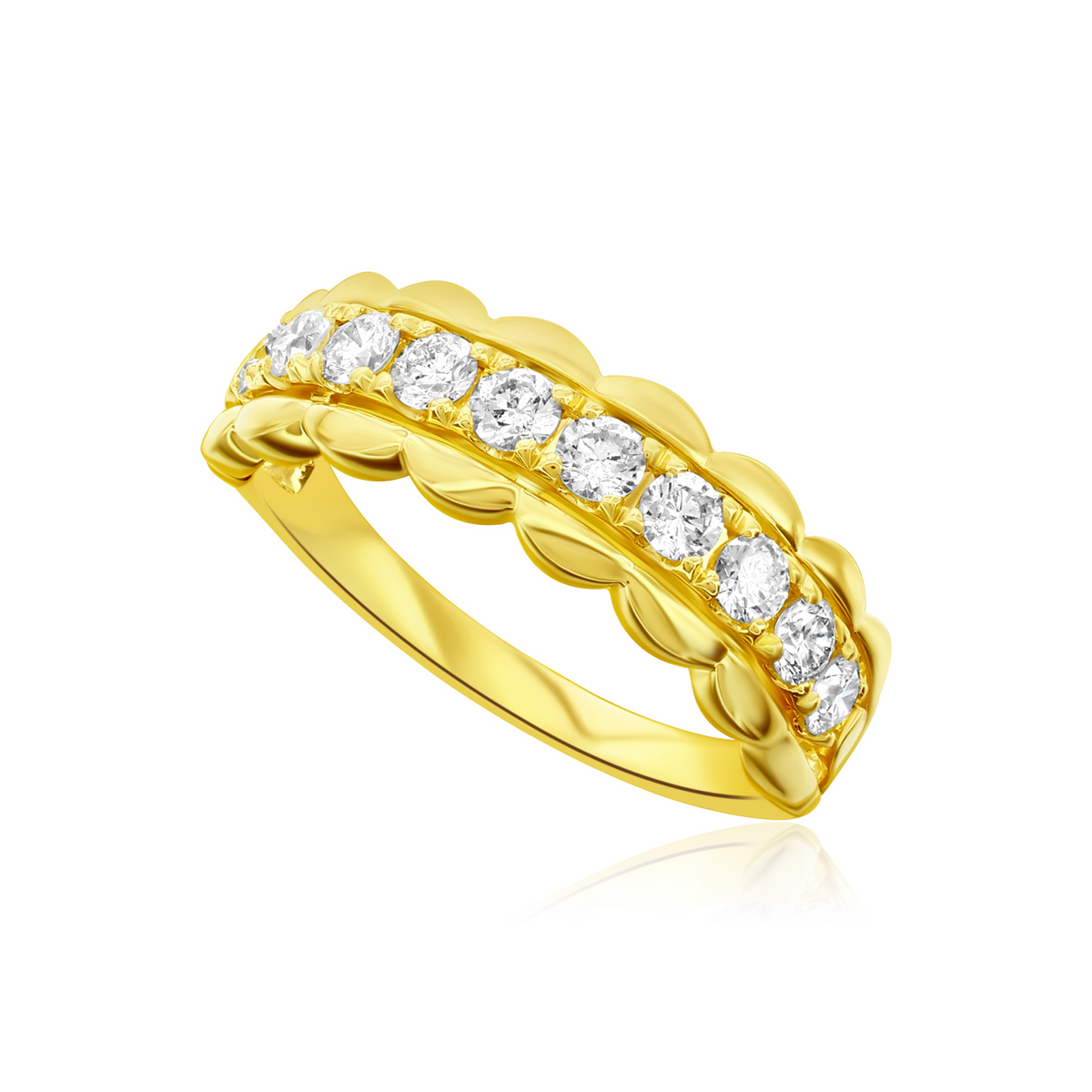 Nasbro 14kt Yellow Gold 0.40ct Diamond Ring