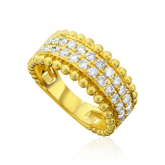 Nasbro 14kt Yellow Gold 0.30ct Diamond Ring
