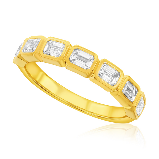 Nasbro 14kt Yellow Gold 1.04ct Diamond Ring