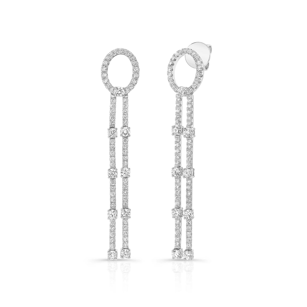 Uneek Gatsby Collection Dangle Earrings