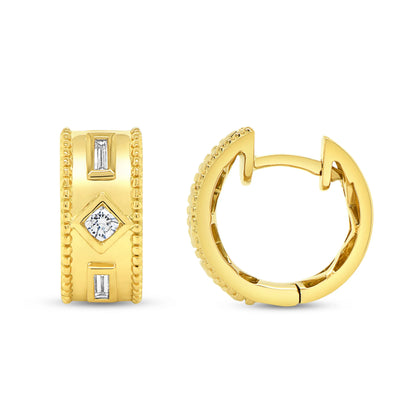 Uneek Alexandria Collection Straight Fashion Earrings
