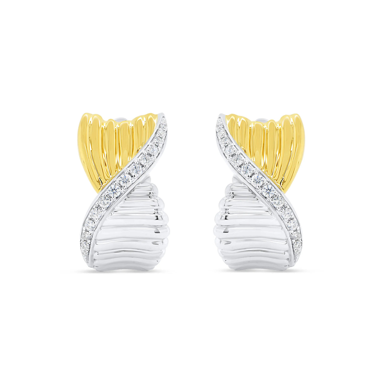 Uneek Legacy Collection Huggie Earrings