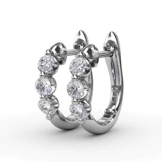Dainty and Delightful  Hoop Earrings