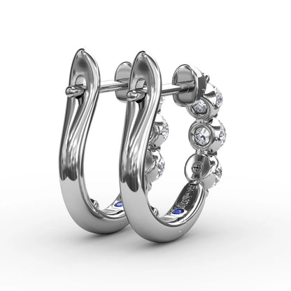 Dainty and Delightful  Hoop Earrings