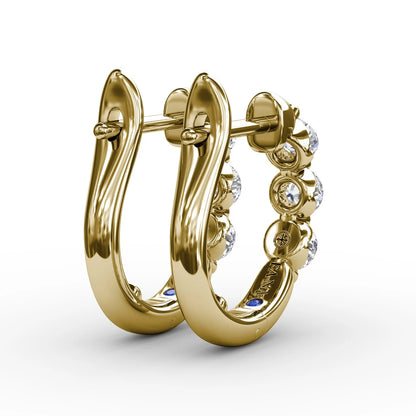 Dainty and Delightful  Hoop Earrings