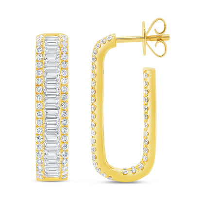 Uneek Gatsby Collection Drop Earrings