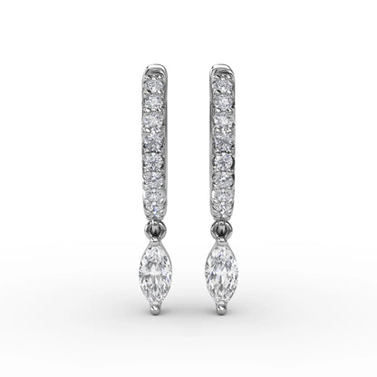 Marquise  Drop Earrings