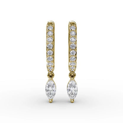 Marquise  Drop Earrings