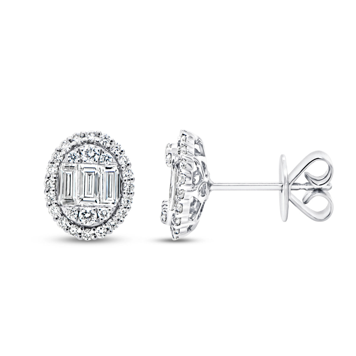 Uneek Bouquet Collection Stud Earrings