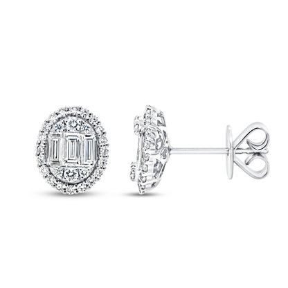Uneek Bouquet Collection Stud Earrings