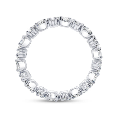 Uneek Eternity Collection 1-Row Pear Shaped Anniversary Ring