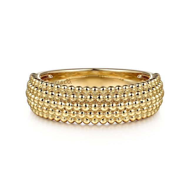 14K Yellow Gold Bujukan Fashion Ring
