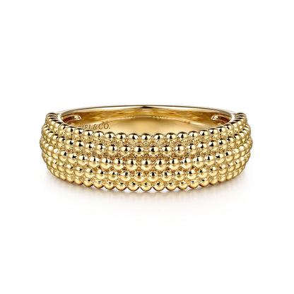 14K Yellow Gold Bujukan Fashion Ring