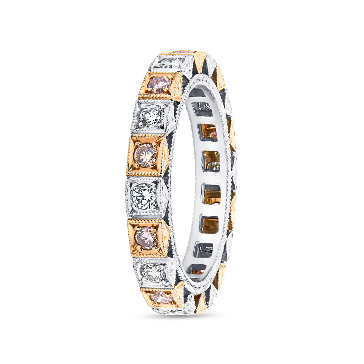 Uneek Natureal Collection Eternity Fashion Ring