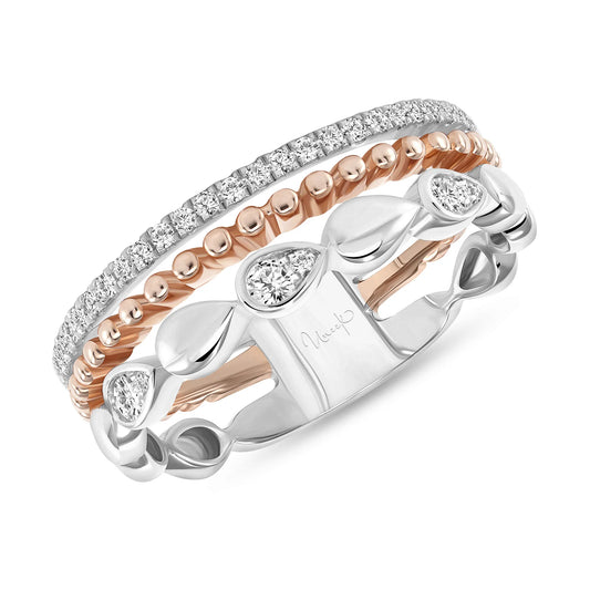 Uneek Stackable Collection Fashion Ring