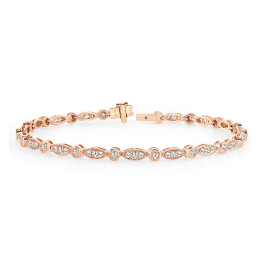 Uneek Bouquet Collection Link Bracelet