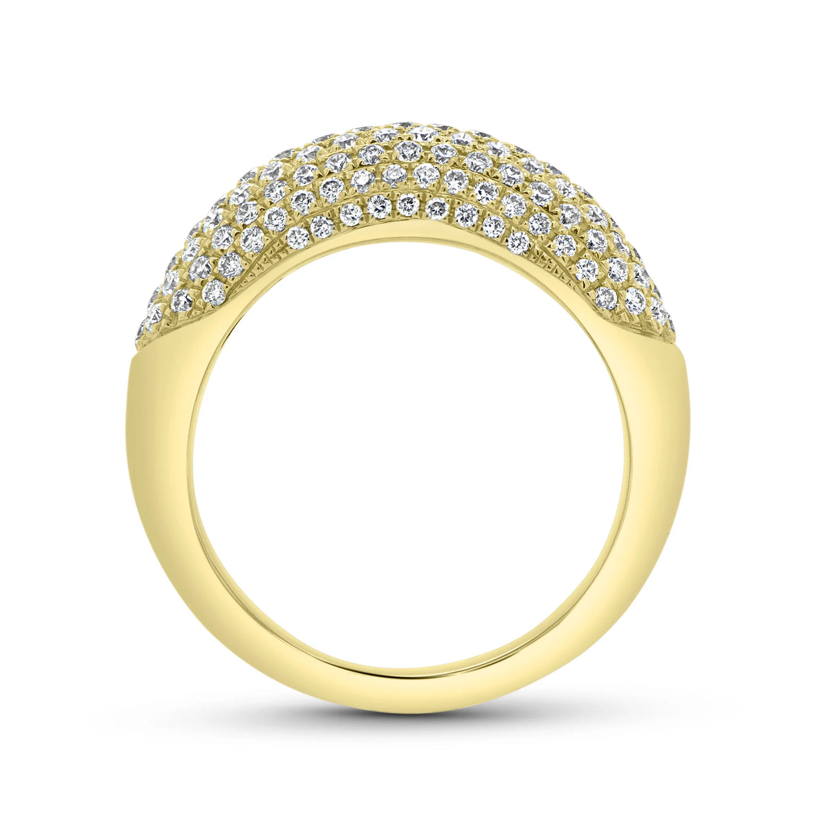 Uneek Lace Collection Multi-Row Fashion Ring