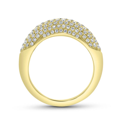 Uneek Lace Collection Multi-Row Fashion Ring
