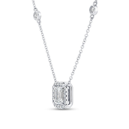 Uneek Sweet-Pea Collection Halo Brooch Pendant