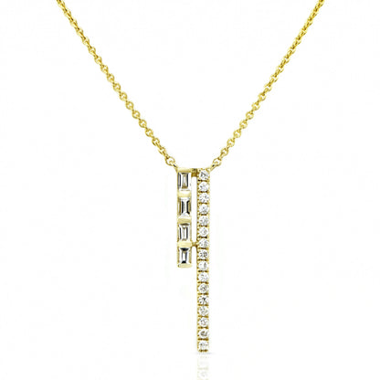 Uneek Gatsby Collection Drop Necklace