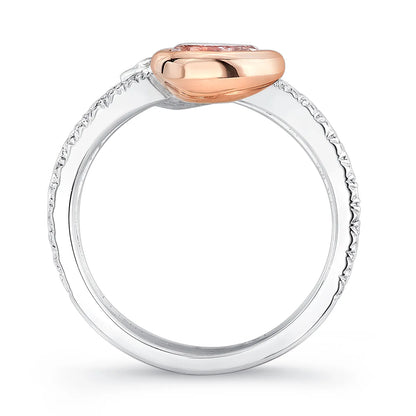 Uneek Two-Stone Bypass-Split Ring