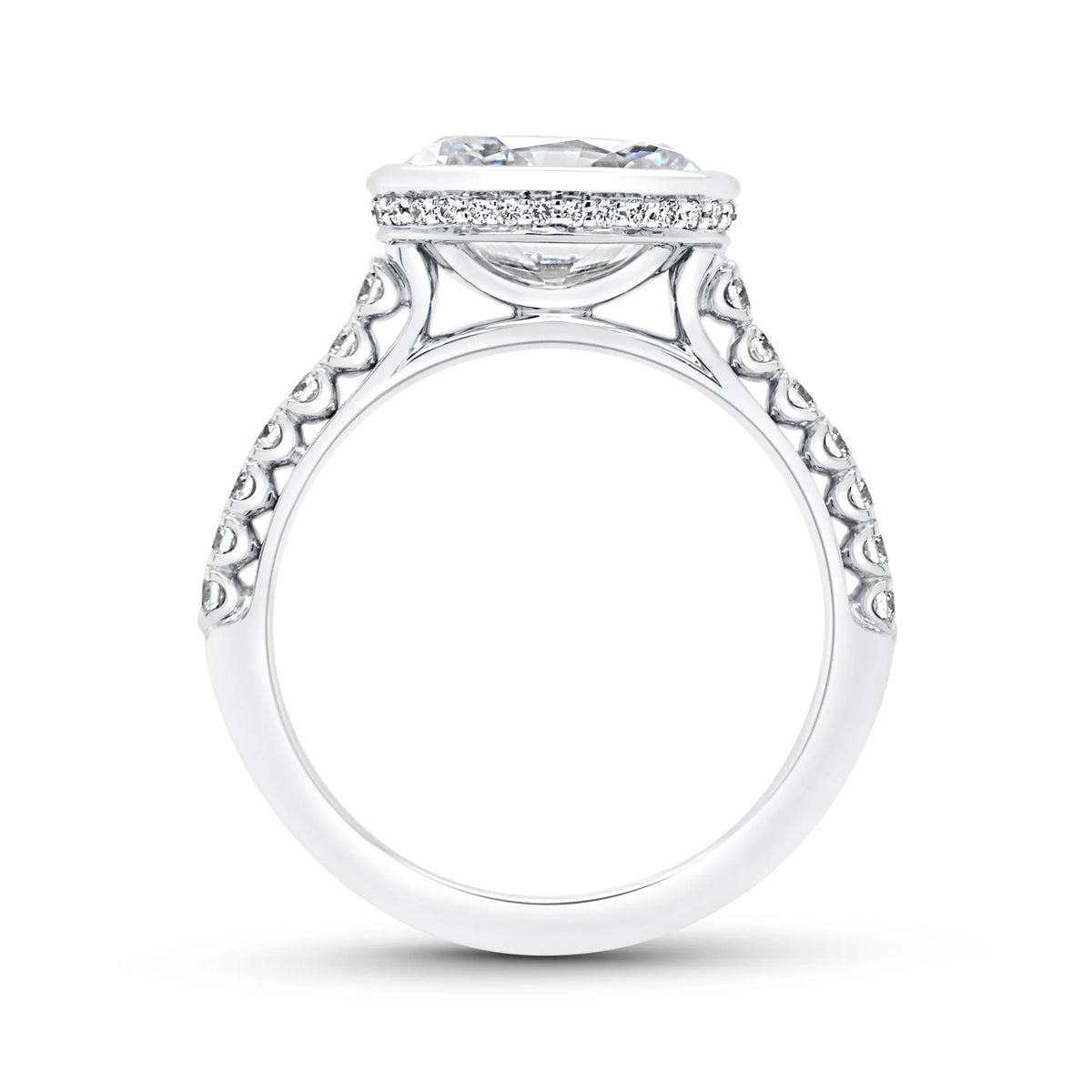 Uneek Alexandria Collection Engagement Ring