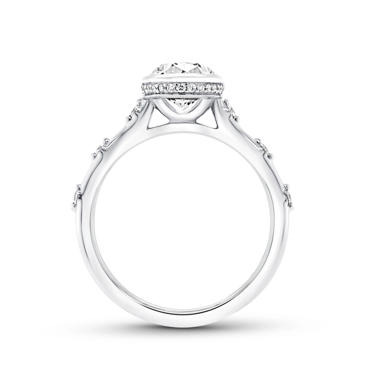 Uneek Alexandria Collection Engagement Ring