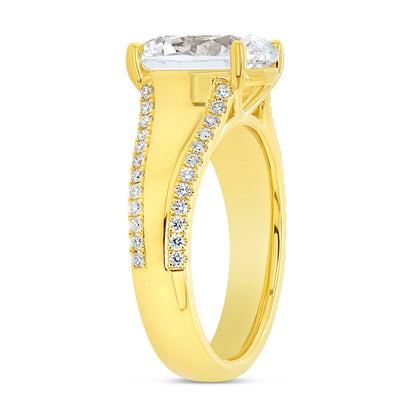 Uneek Signature Collection Engagement Ring