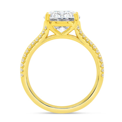 Uneek Signature Collection Engagement Ring