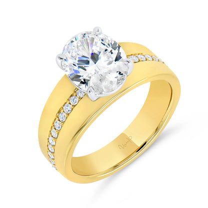 Uneek Signature Collection Engagement Ring