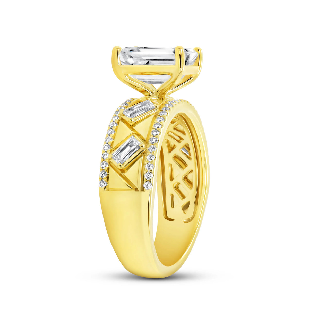 Uneek Alexandria Collection Engagement Ring