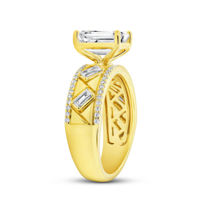 Uneek Alexandria Collection Engagement Ring