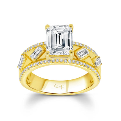 Uneek Alexandria Collection Engagement Ring