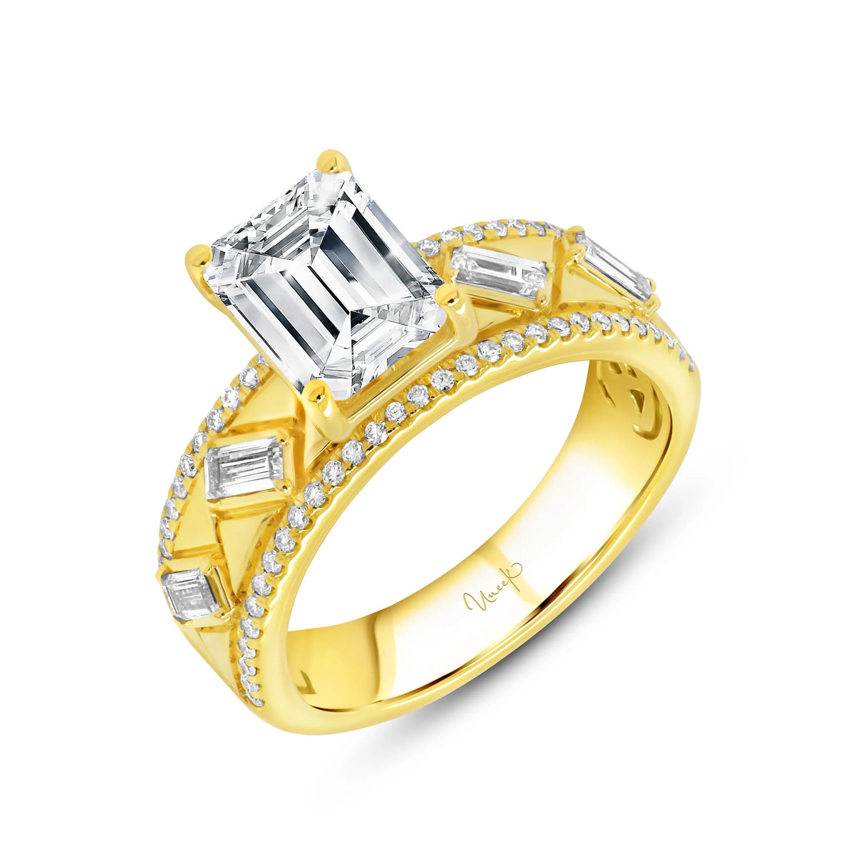 Uneek Alexandria Collection Engagement Ring