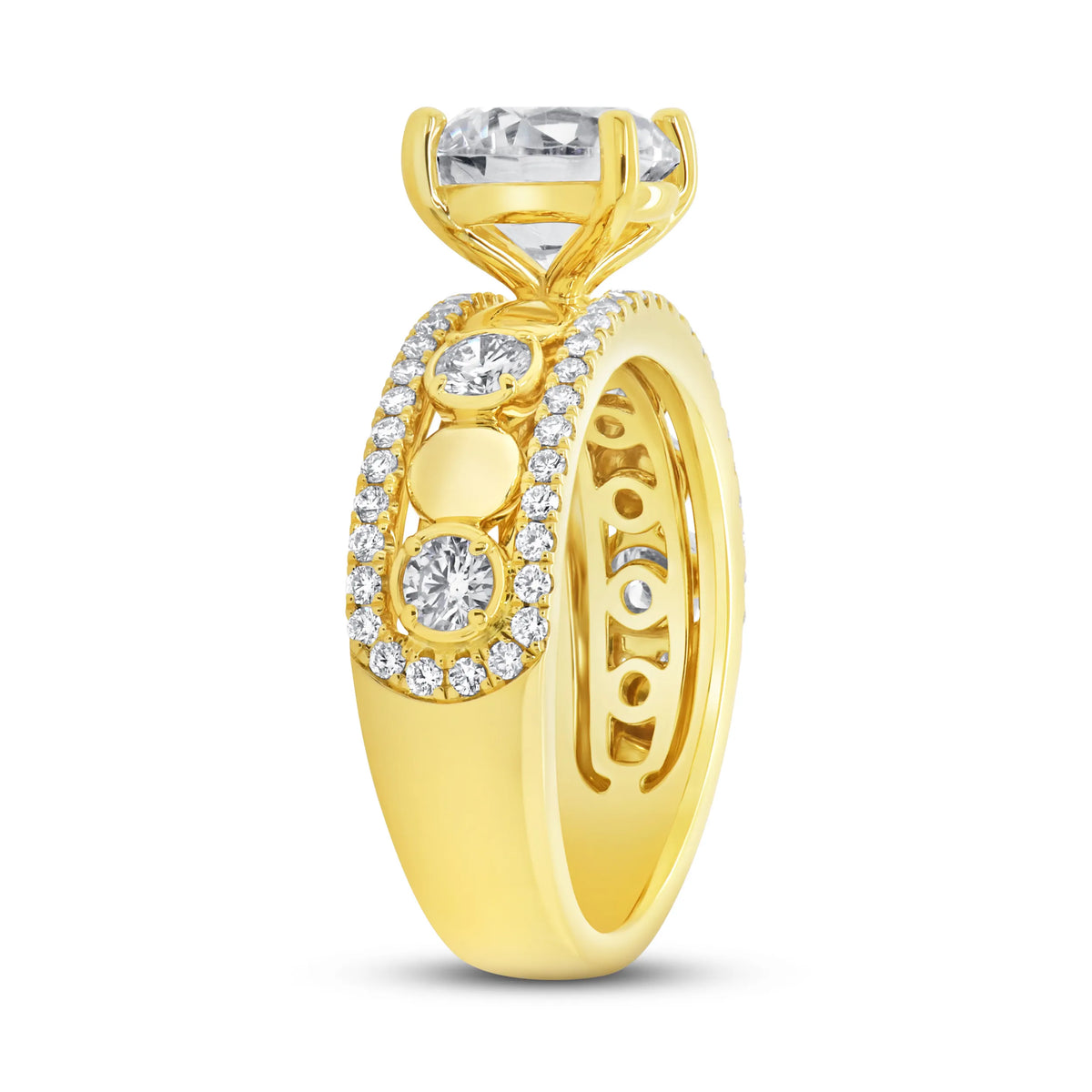 Uneek Alexandria Collection Engagement Ring