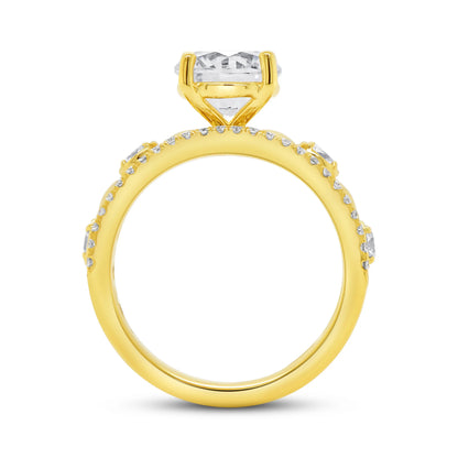 Uneek Alexandria Collection Engagement Ring