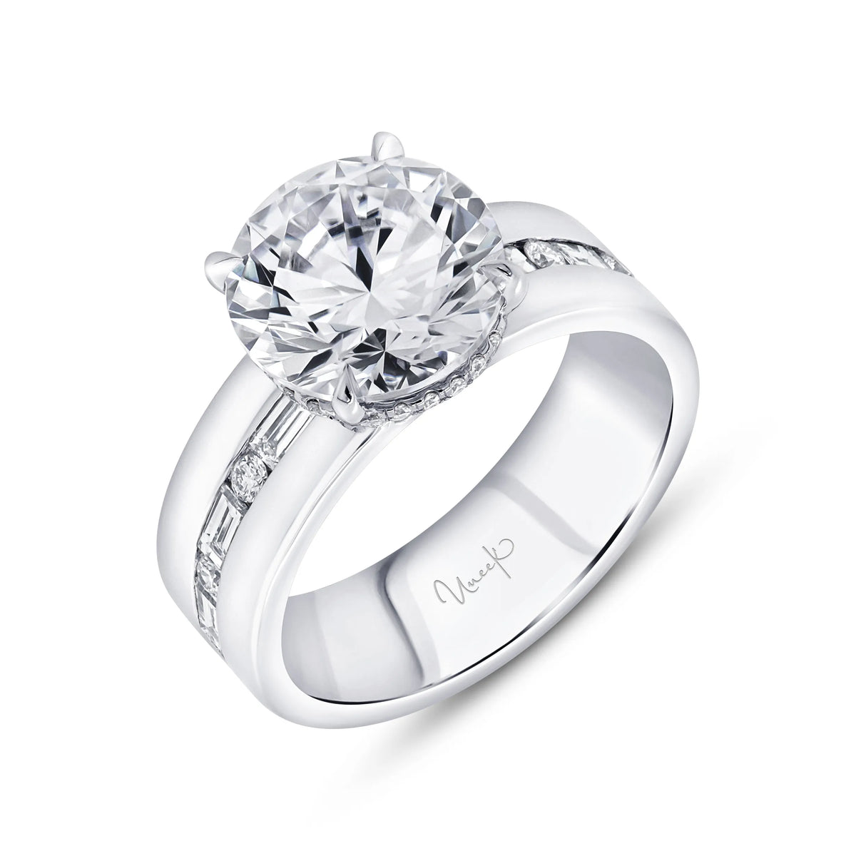 Uneek Alexandria Collection Engagement Ring