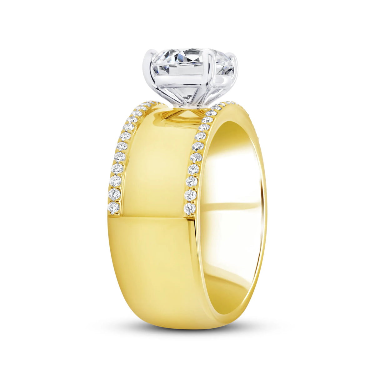 Uneek Alexandria Collection Engagement Ring