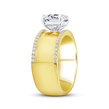 Uneek Alexandria Collection Engagement Ring