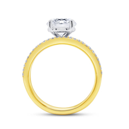 Uneek Alexandria Collection Engagement Ring