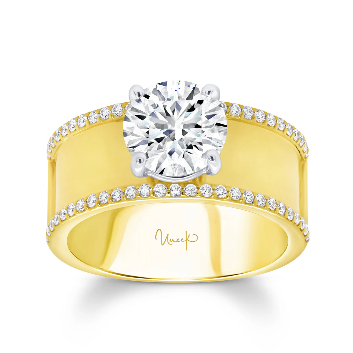 Uneek Alexandria Collection Engagement Ring
